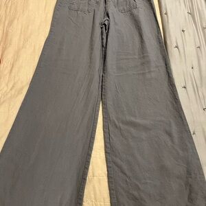 Sincerely Jules Linen / Rayon Wide Leg Pants Small
